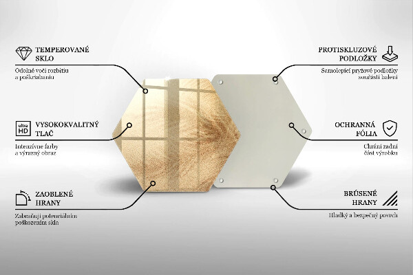 Tabla de cortar de vidrio Vacaciones de arena en la playa
