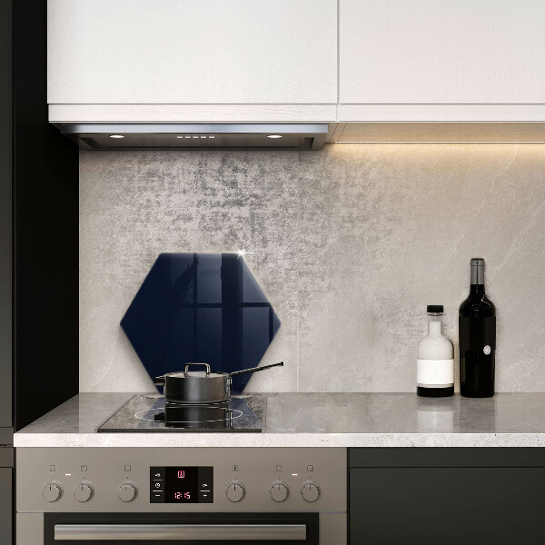 Tabla de cortar de vidrio Azul marino