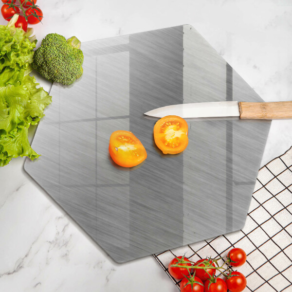 Tabla de cortar de vidrio Fondo de textura metálica