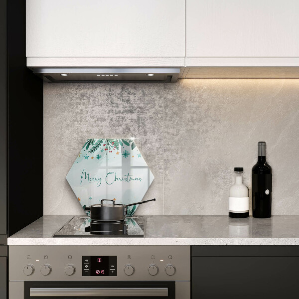 Tabla de cortar de vidrio Merry christmas