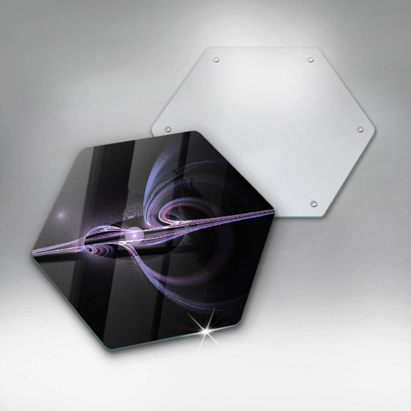 Tabla de cortar de vidrio Abstracción moderna