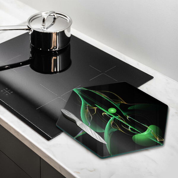 Tabla de cortar de vidrio Abstracción moderna