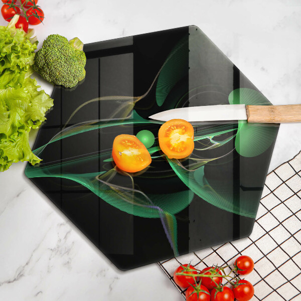 Tabla de cortar de vidrio Abstracción moderna