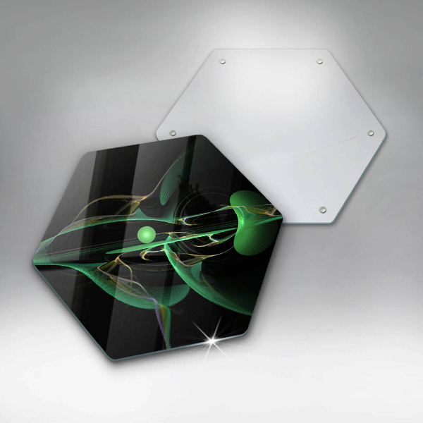 Tabla de cortar de vidrio Abstracción moderna