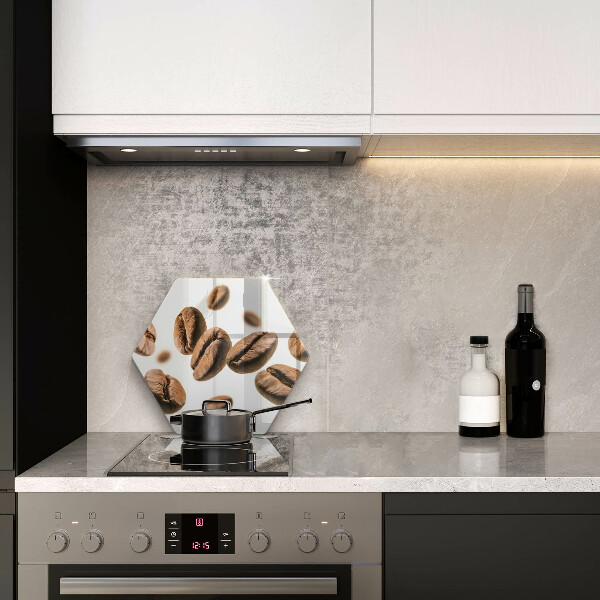 Tabla de cortar de vidrio Granos de café