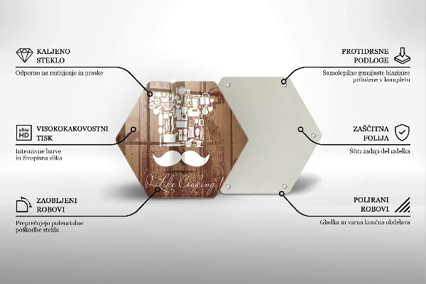 Tabla de cortar de vidrio I like cooking