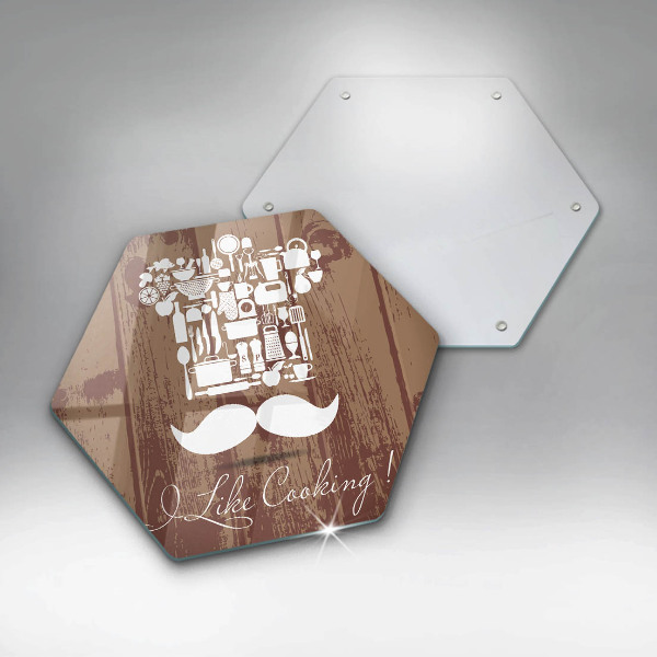 Tabla de cortar de vidrio I like cooking