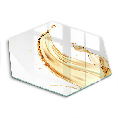 Tabla de cortar de vidrio Aceite de oliva