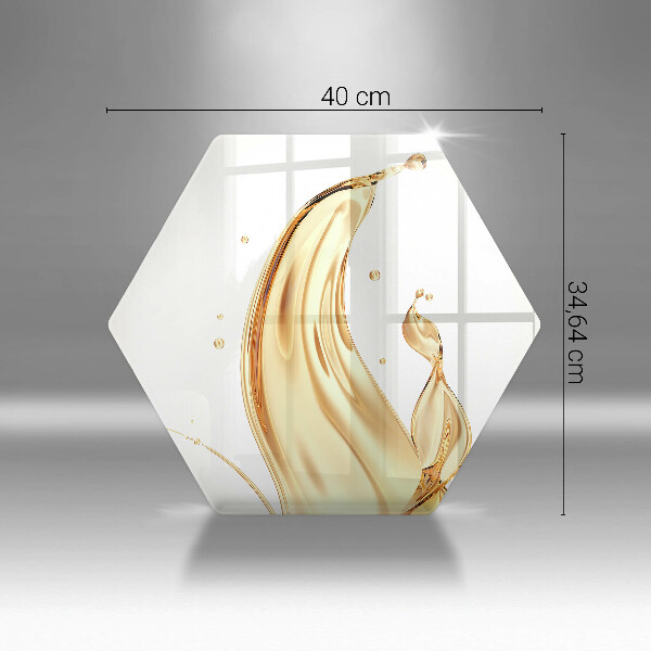 Tabla de cortar de vidrio Aceite de oliva
