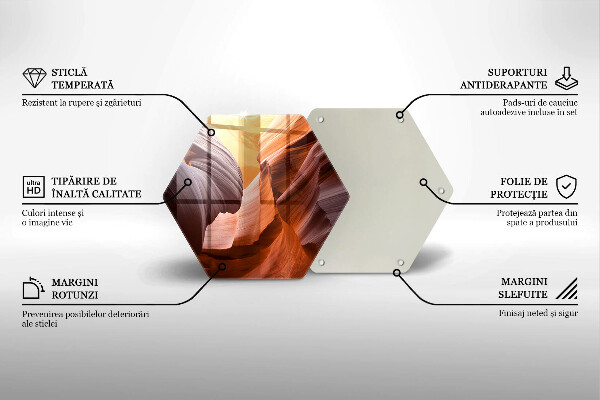 Tabla de cortar de vidrio Gran cañón