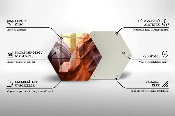 Tabla de cortar de vidrio Gran cañón
