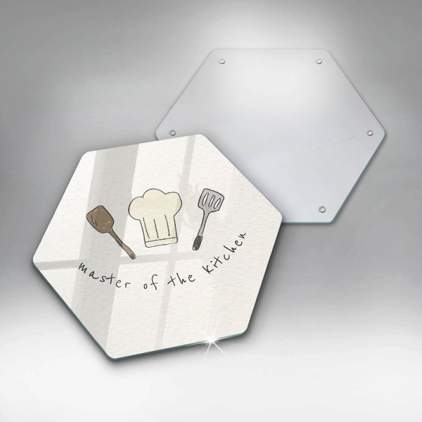 Tabla de cortar de vidrio Master of the kitchen