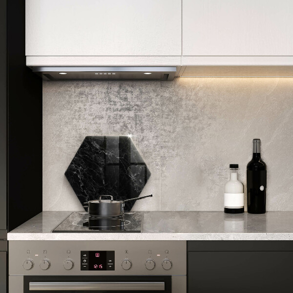 Tabla de cortar de vidrio Mármol elegante