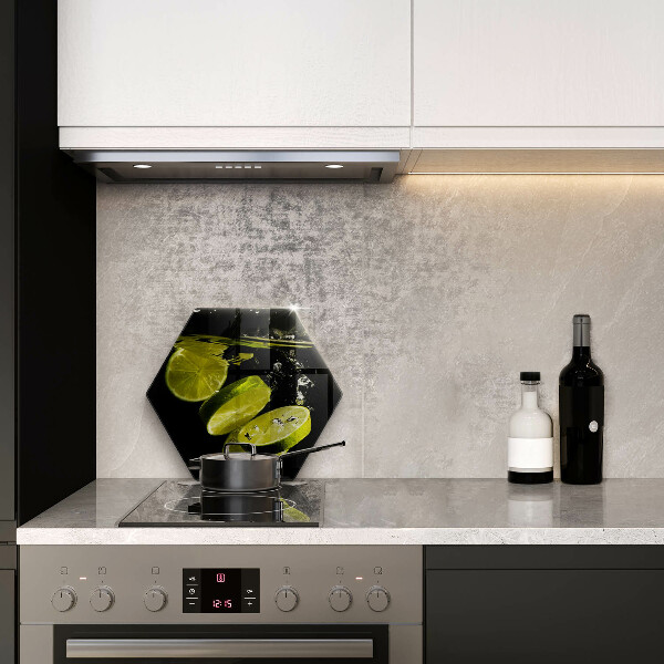 Tabla de cortar de vidrio Limas en agua