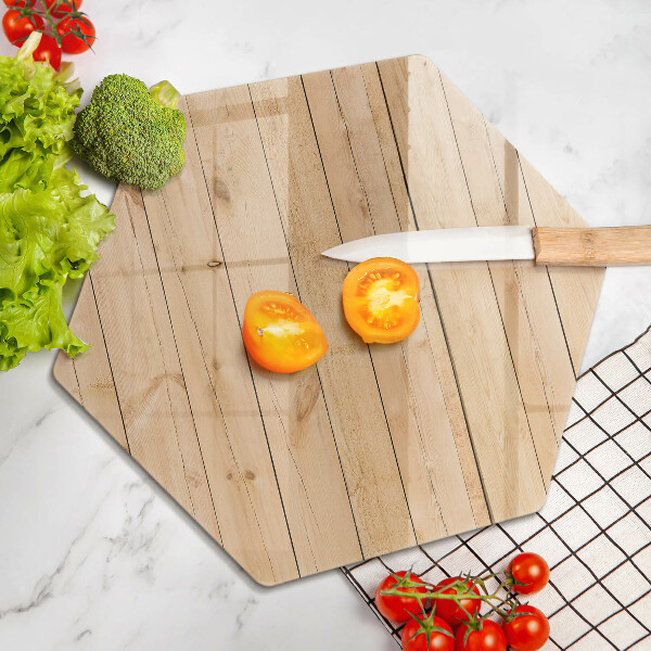 Tabla de cortar de vidrio Tablas de madera delicadas