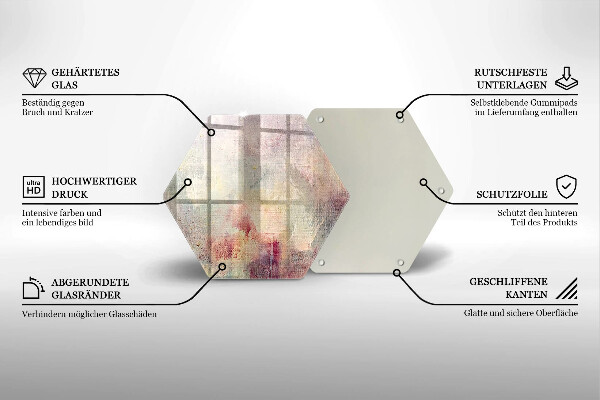 Tabla de cortar de vidrio Fondo de textura de pintura