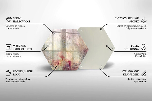 Tabla de cortar de vidrio Fondo de textura de pintura