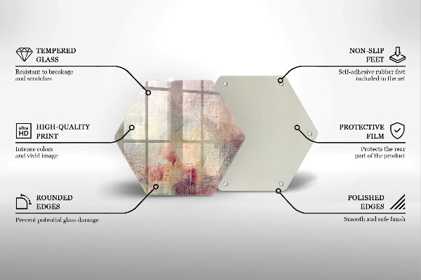 Tabla de cortar de vidrio Fondo de textura de pintura