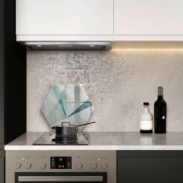 Tabla de cortar de vidrio Abstracción aguda