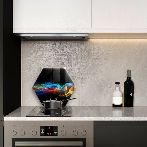 Tabla de cortar de vidrio Humo colorido