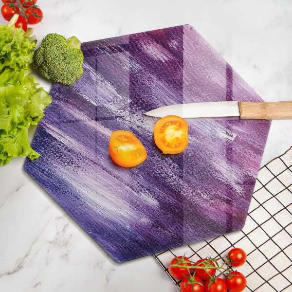 Tabla de cortar de vidrio Abstracción de pintura