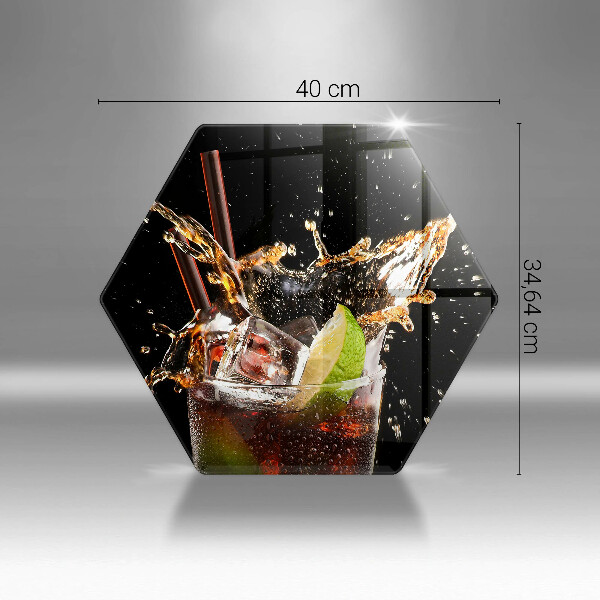 Tabla de cortar de vidrio Beber con hielo