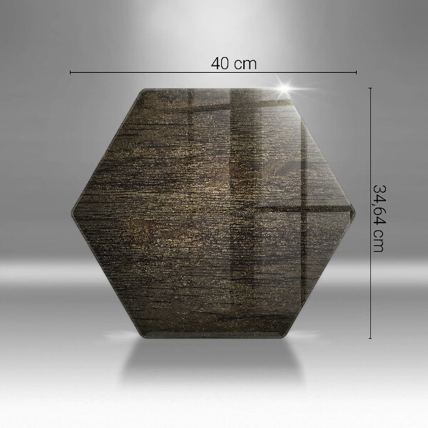 Tabla de cortar de vidrio Textura de corteza de madera