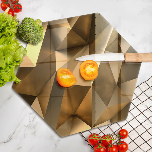 Tabla de cortar de vidrio Fondo de abstracción de estructura