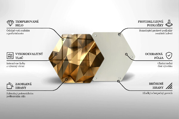 Tabla de cortar de vidrio Fondo de abstracción de estructura