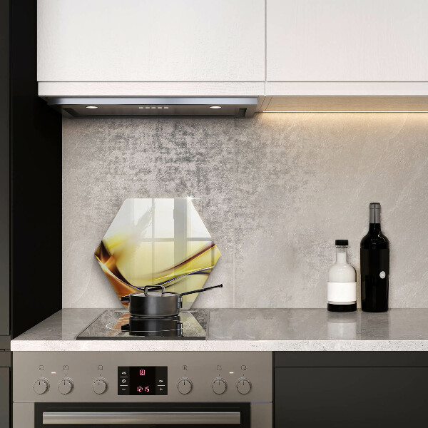 Tabla de cortar de vidrio Líneas abstractas de luz