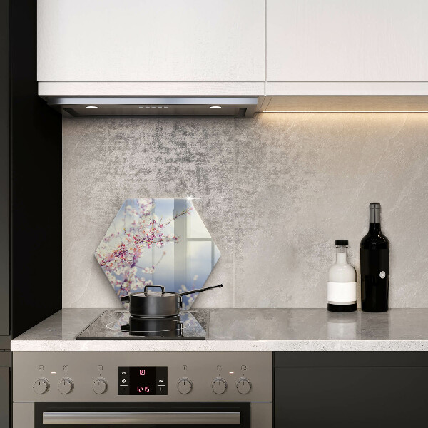 Tabla de cortar de vidrio Árbol floreciente