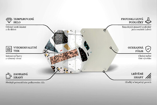 Tabla de cortar de vidrio Gres