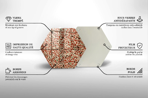 Tabla de cortar de vidrio Gres fino