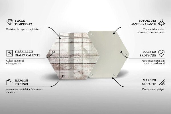 Tabla de cortar de vidrio Tableros de madera viejos