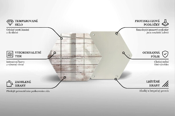 Tabla de cortar de vidrio Tableros de madera viejos
