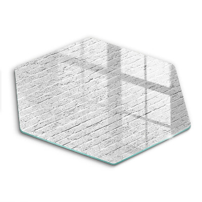 Tabla de cortar de vidrio Pared de ladrillo