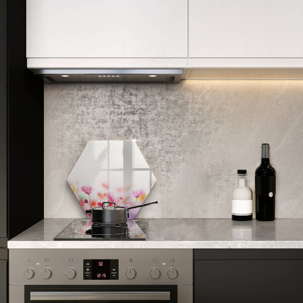 Tabla de cortar de vidrio Prado de flores