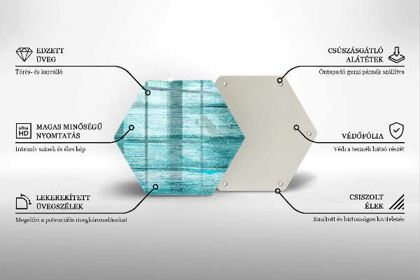 Tabla de cortar de vidrio Tableros de madera antiguos
