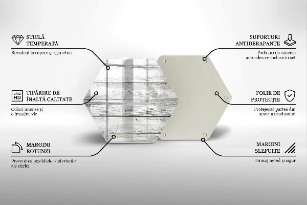 Tabla de cortar de vidrio Tableros de madera brillantes