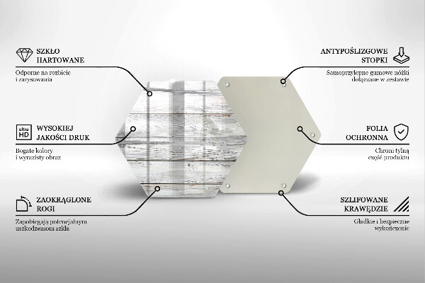 Tabla de cortar de vidrio Tableros de madera brillantes