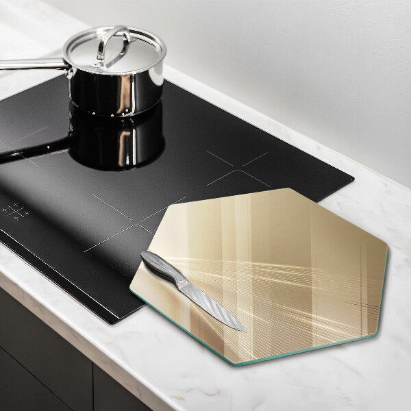 Tabla de cortar de vidrio Abstracción moderna