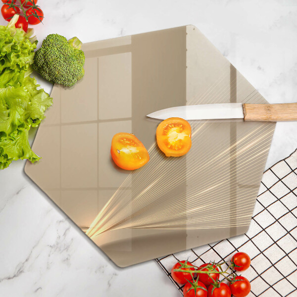 Tabla de cortar de vidrio Abstracción moderna