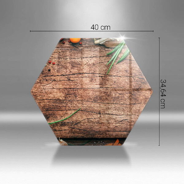 Tabla de cortar de vidrio Tablero de cocina de madera