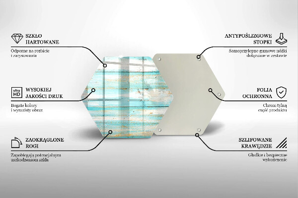 Tabla de cortar de vidrio Tableros de madera antiguos