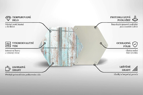 Tabla de cortar de vidrio Viejos tableros vintage