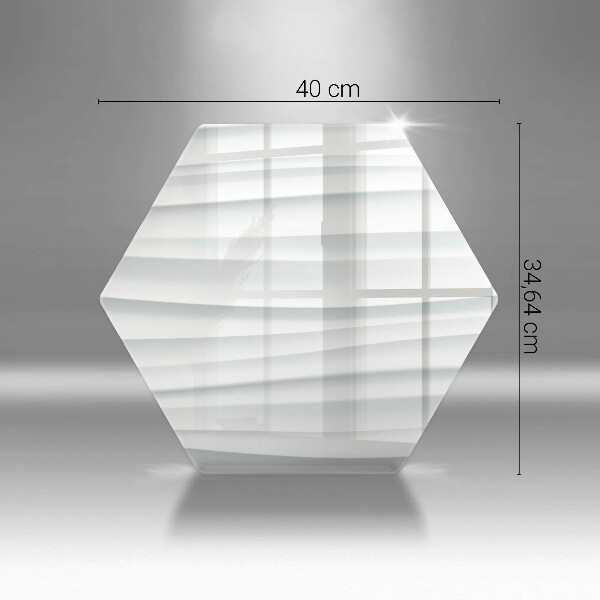 Tabla de cortar de vidrio Estructura moderna