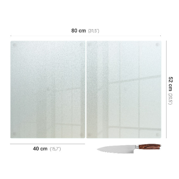 Tablas para cortar, pack de 2 unidades, 40 x 52 cm