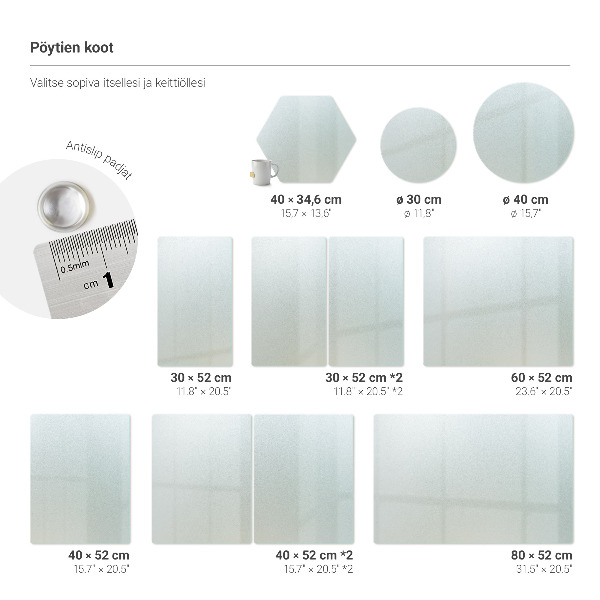 Tablas para picar h40 cm