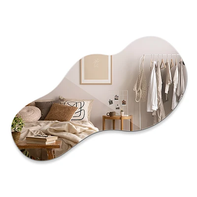 Espejo con forma original elegante 40x80