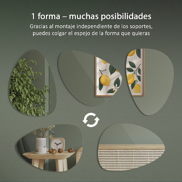 Espejo huevo 57x80 cm